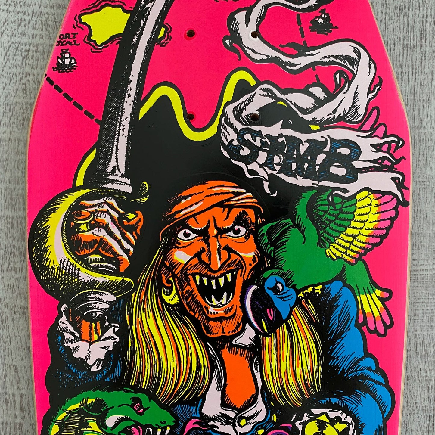 SOLD OUT - Limited Edition Pink Staab Pirate Deck