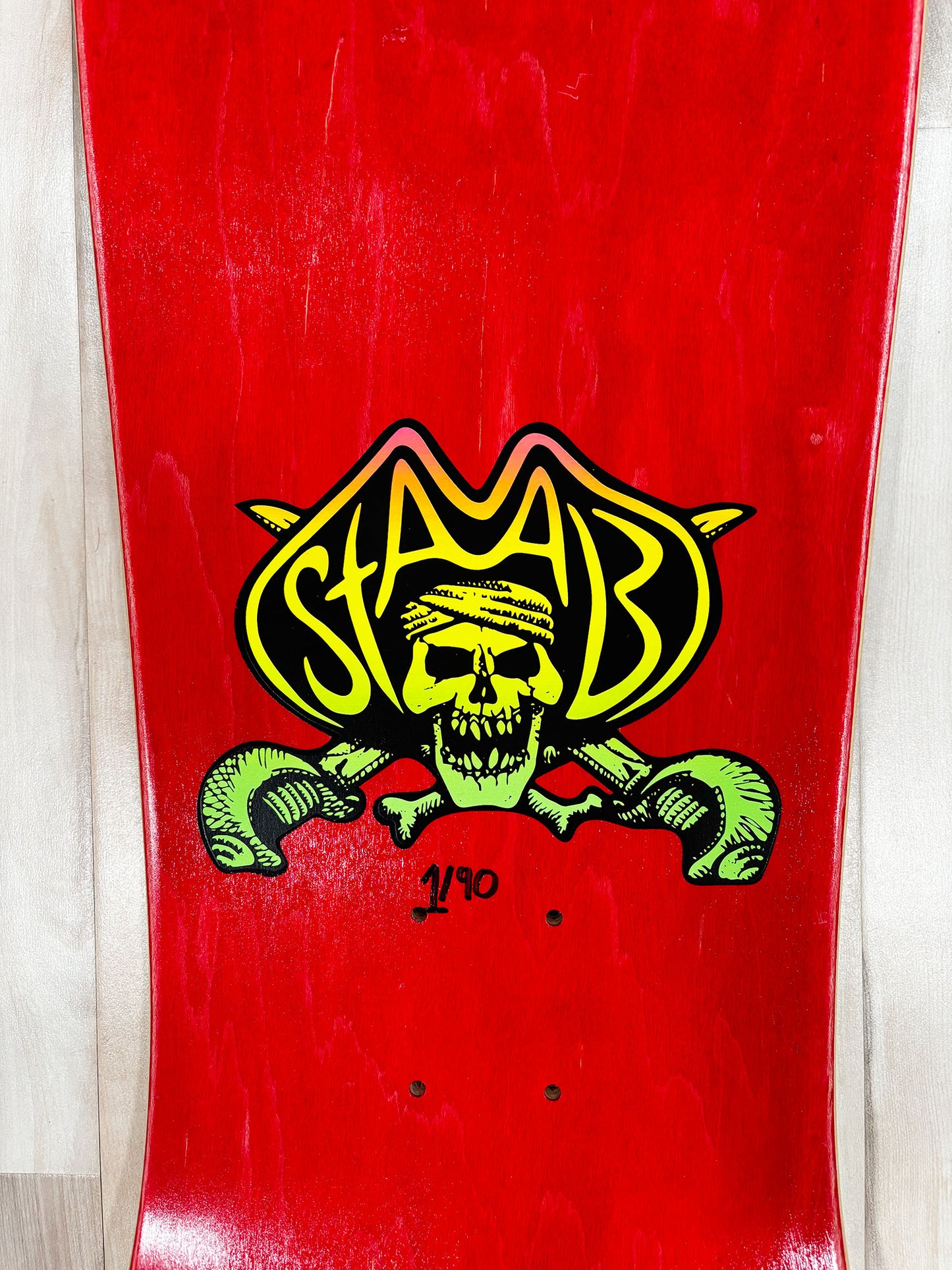 Limited Edition Staab Red Genie Deck