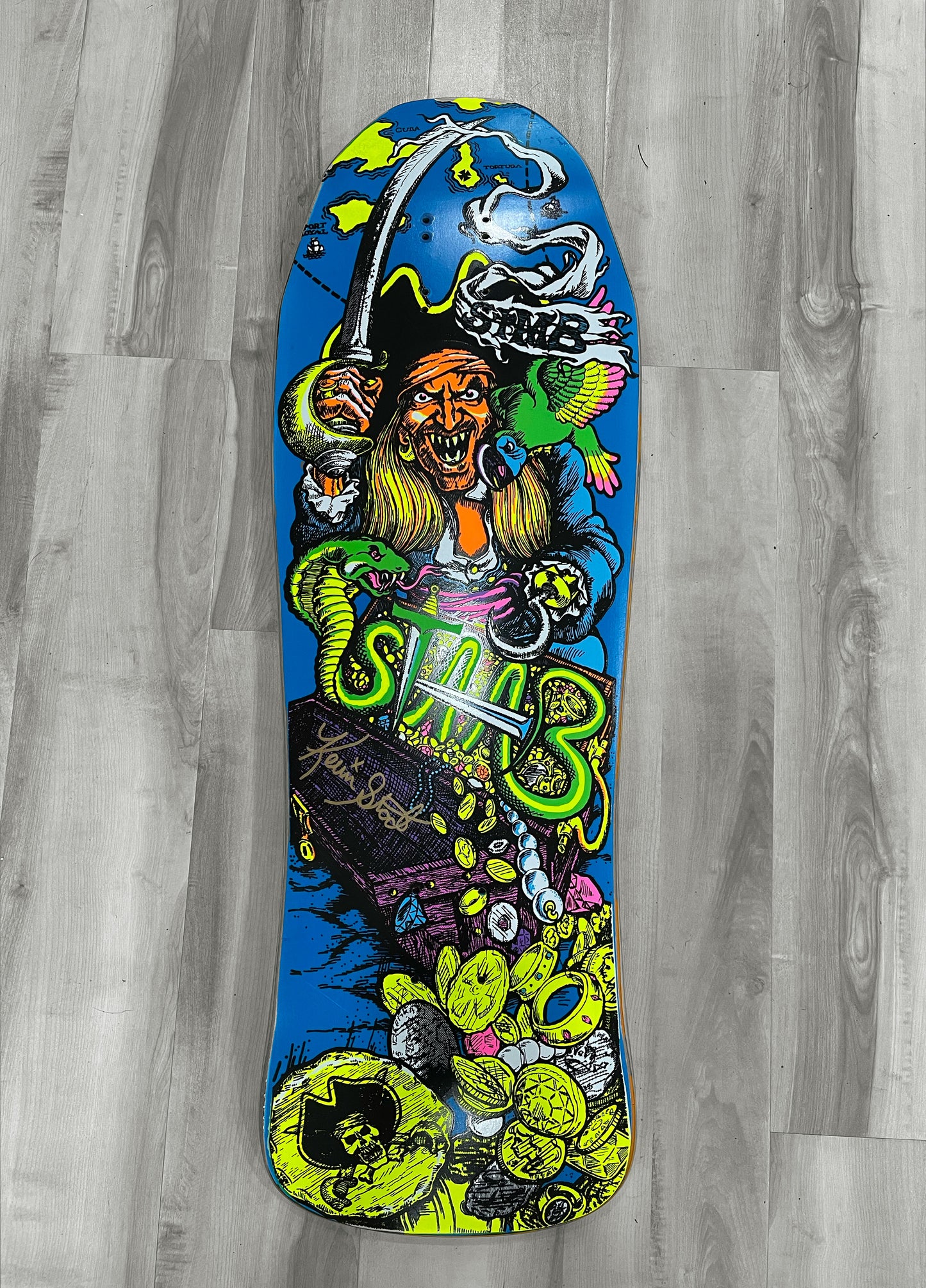 Limited Edition Blue Staab Pirate Deck
