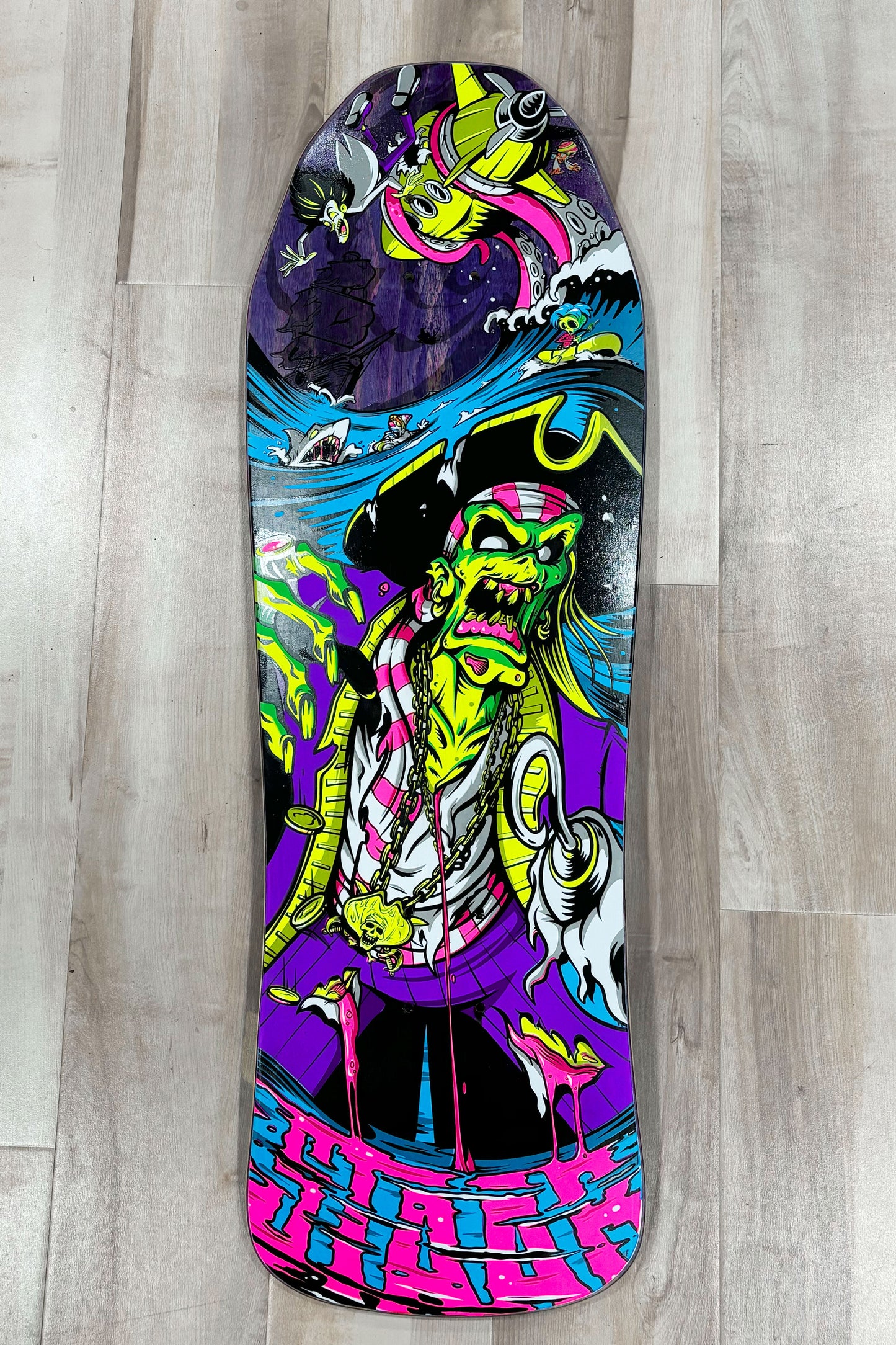 SOLD OUT - Limited Edition Staab Purple Zombie Pirate Deck 2024