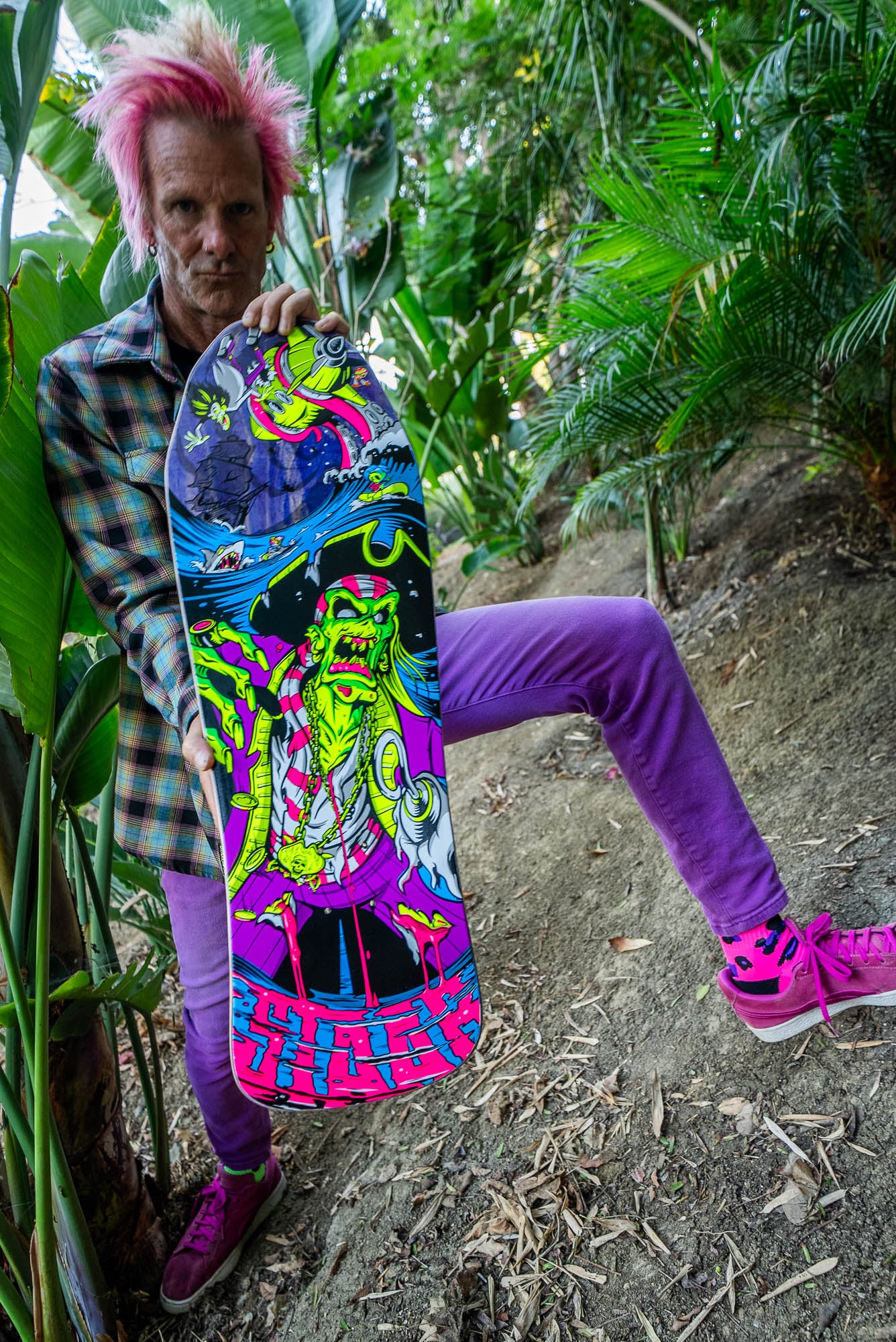 SOLD OUT - Limited Edition Staab Purple Zombie Pirate Deck 2024