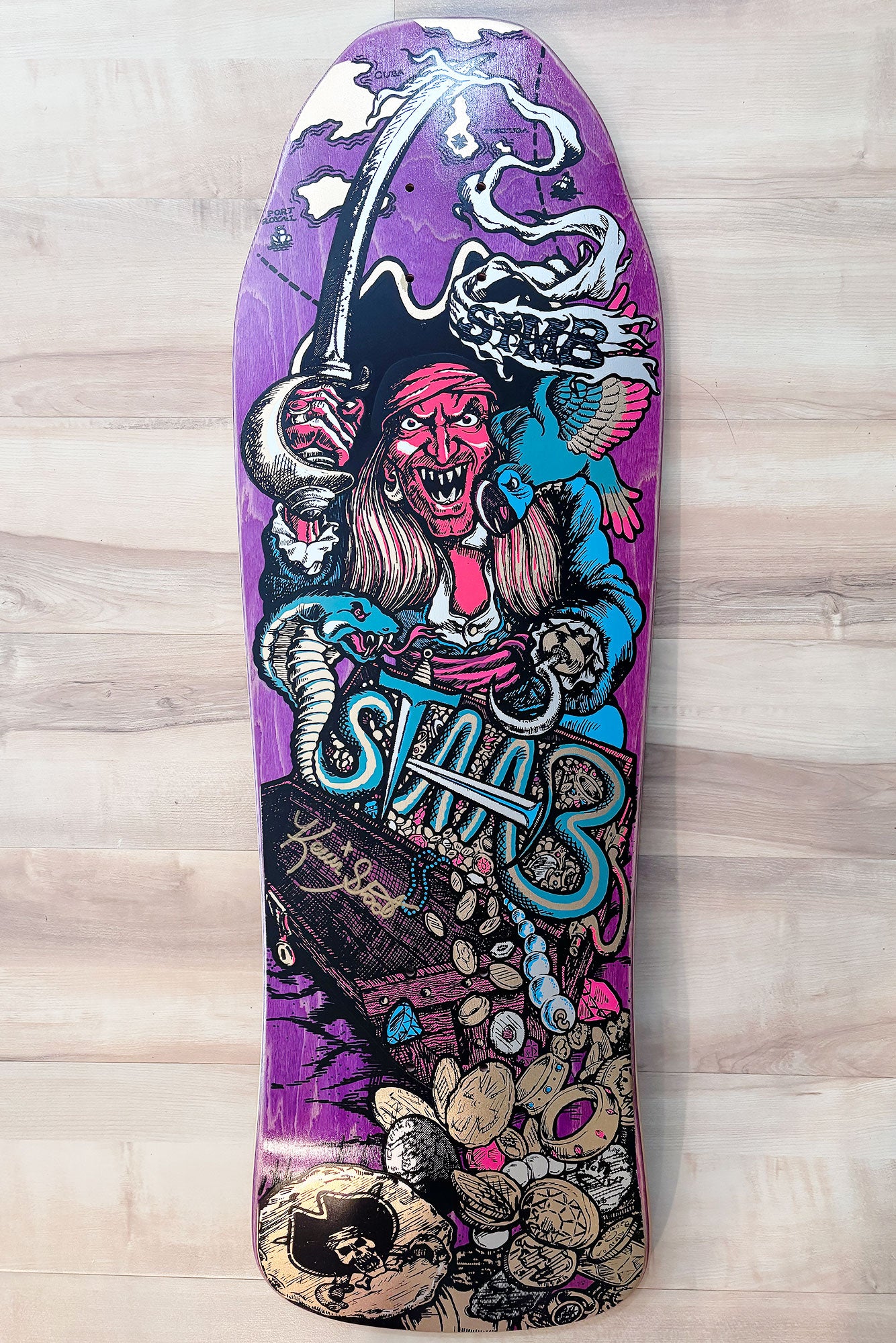 SOLD OUT - 40th Anniversary Purple Staab Pirate Deck