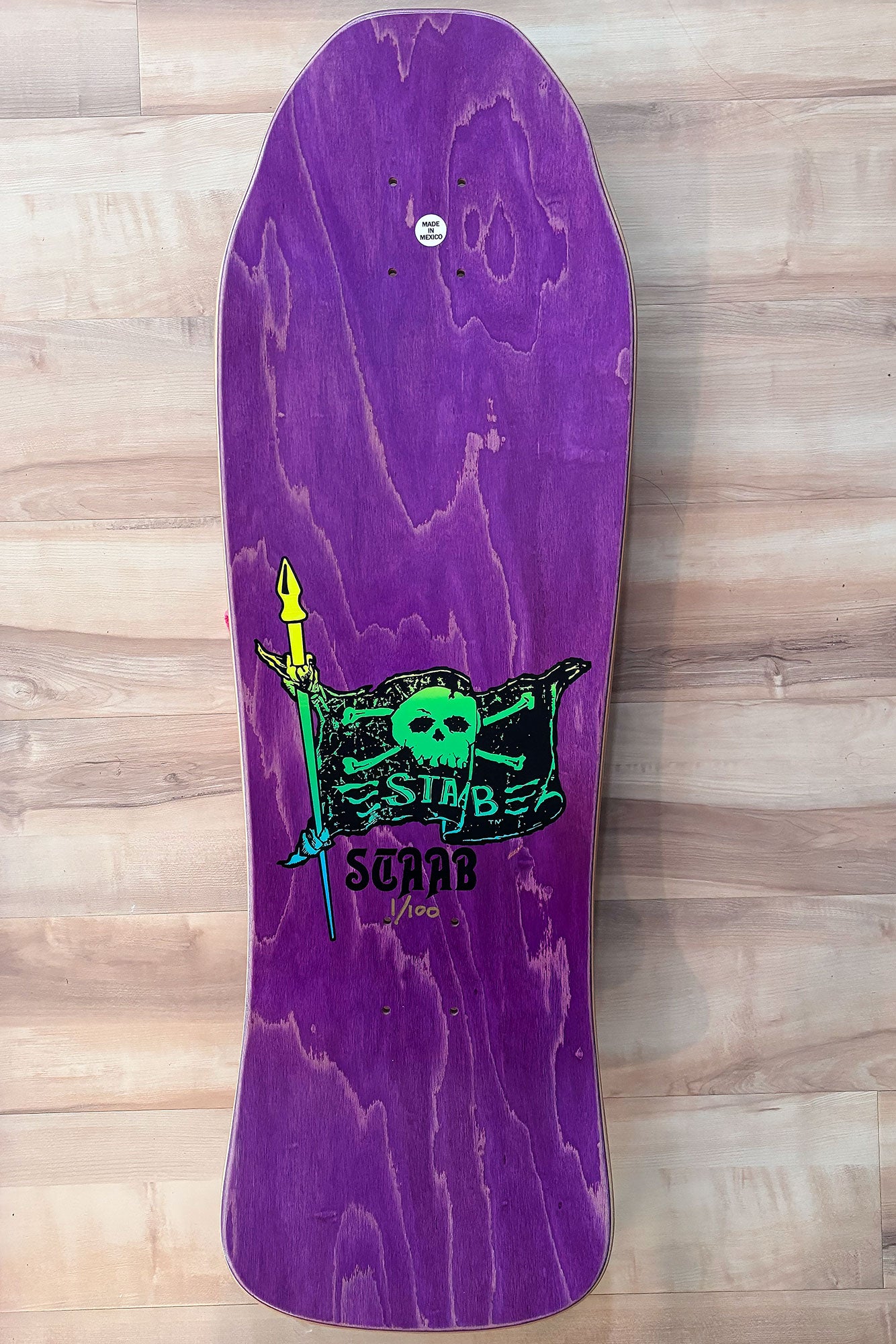 SOLD OUT - 40th Anniversary Purple Staab Pirate Deck