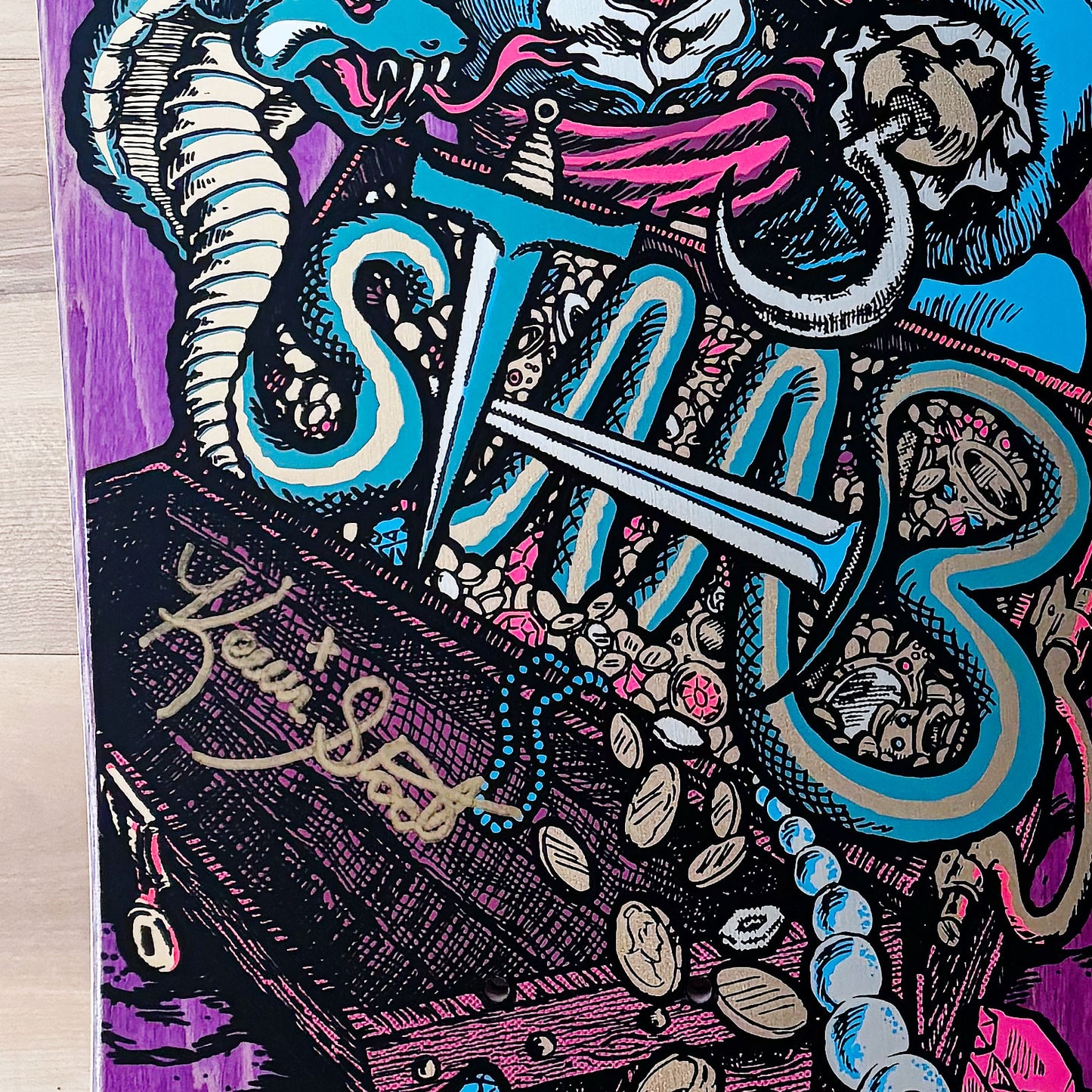 SOLD OUT - 40th Anniversary Purple Staab Pirate Deck