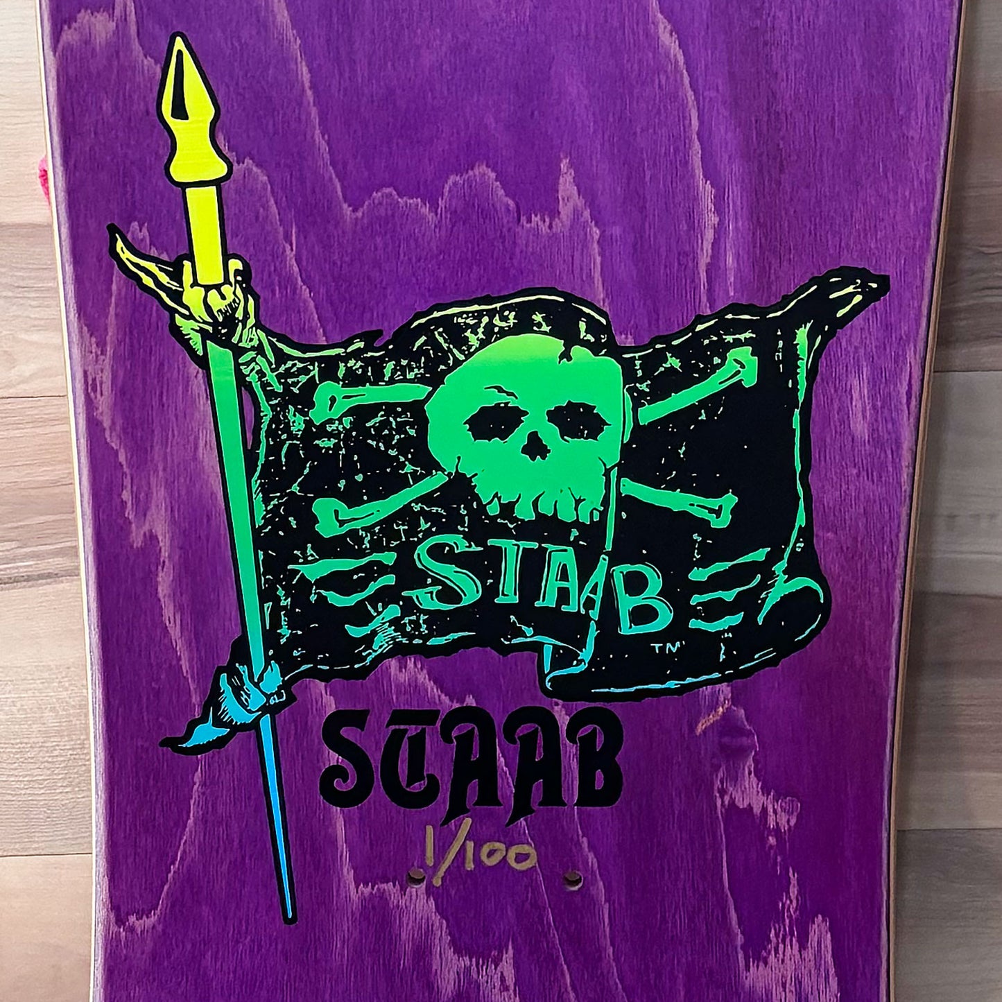 SOLD OUT - 40th Anniversary Purple Staab Pirate Deck