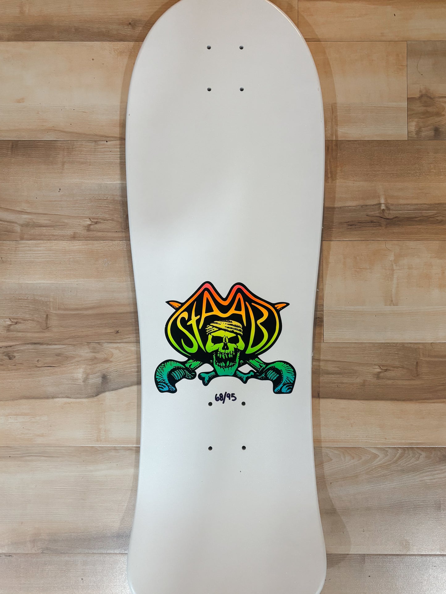 SOLD OUT - Limited Edition Pearl White Staab Scientist Deck