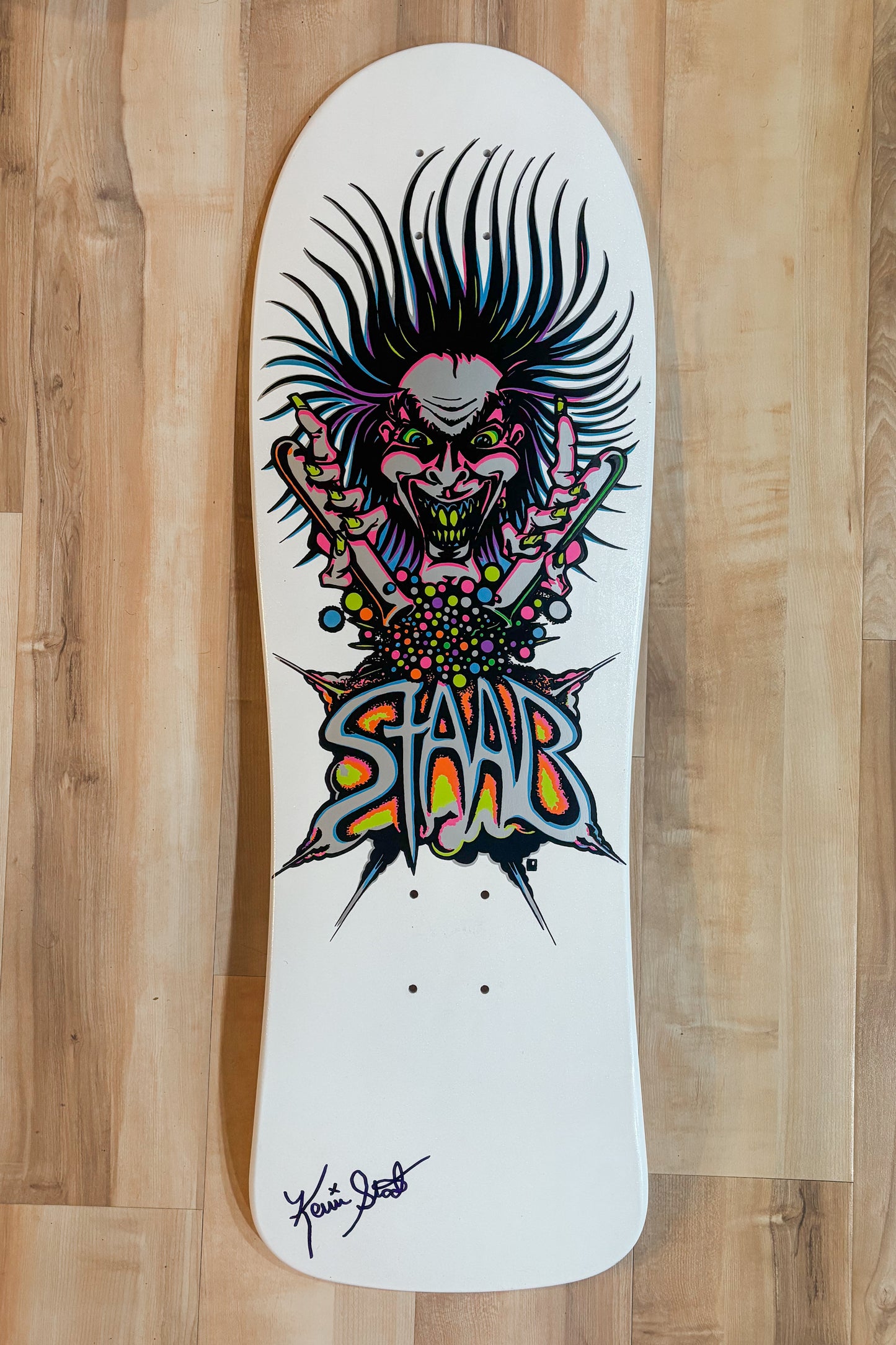 SOLD OUT - Limited Edition Pearl White Staab Scientist Deck