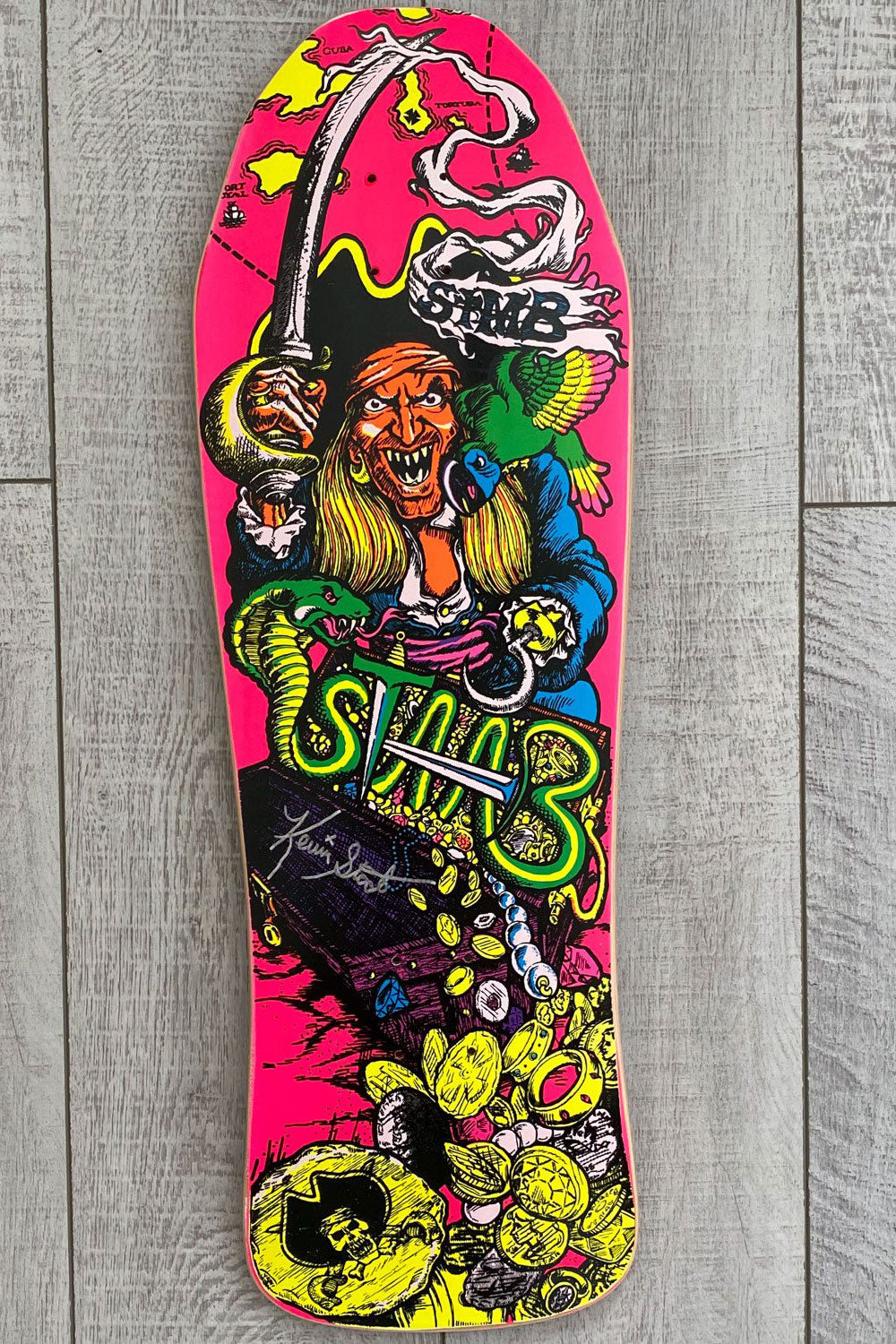 SOLD OUT - Limited Edition Pink Staab Pirate Deck